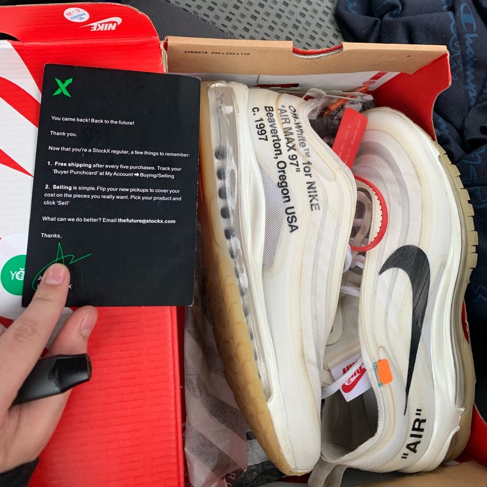 off white 97 air maxes
